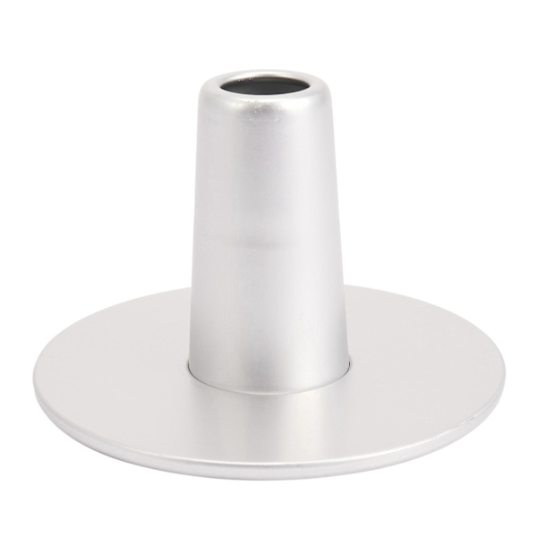 2 stk. Runde Chiffonkakeformer i Aluminiumlegering med Avtakbar Bunn, Hult Skorsteinformet Kakeform, DIY Baking