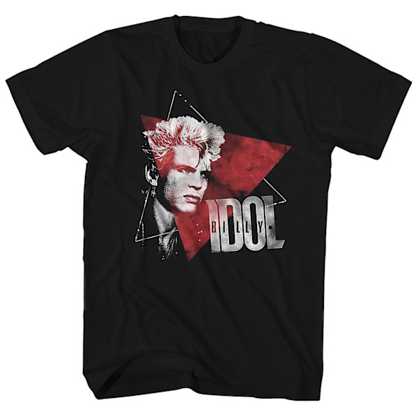 Billy Idol T-shirt med Triangelmönster Billy Idol T-shirt M