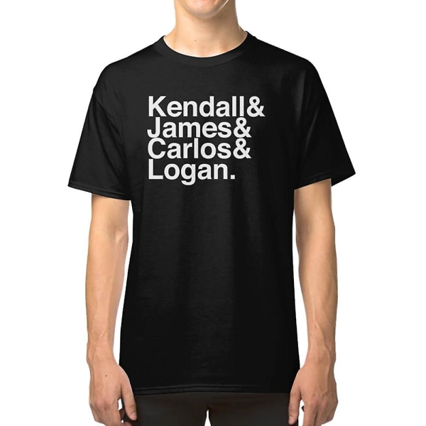 Big Time Rush Helvetica List T-shirt XXXL