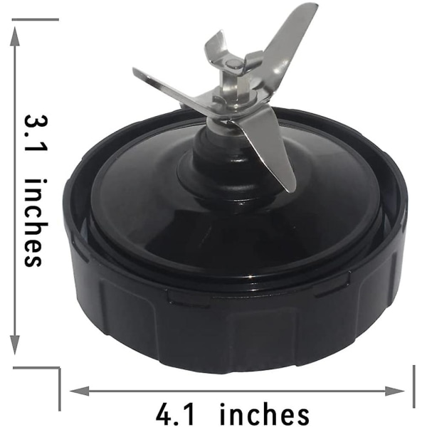 Reservedeler for Ninja Blender - 7 Finners, Ekstraktorblad, Blenderkoppdeler for Bl451 Bl