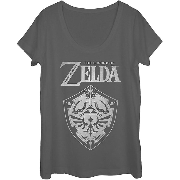 Dam T-shirt med Scoop-ringning, Legend of Zelda L