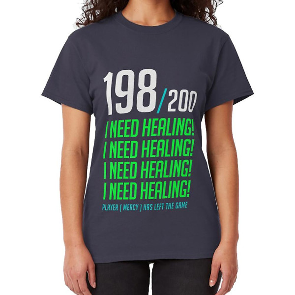 198/200 JAG BEHÖVER HÄLNING! spelaren har lämnat. T-shirt black XL