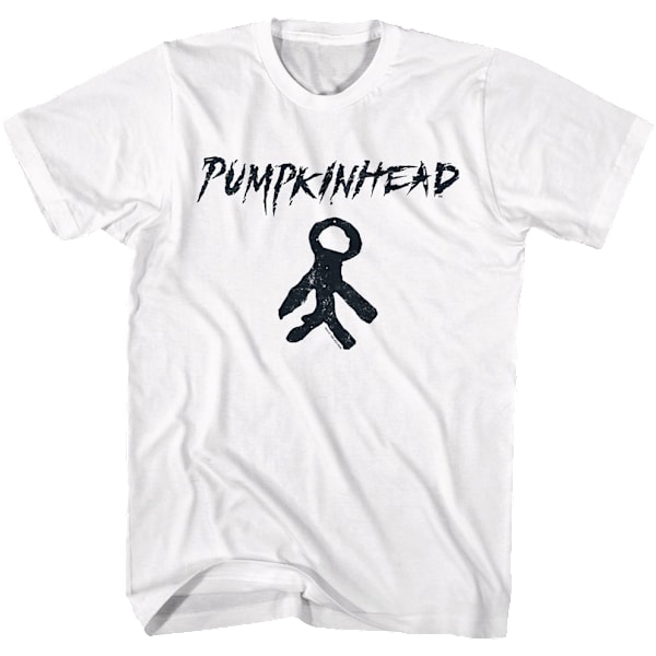 Stick Figure Græskarhoved T-shirt L