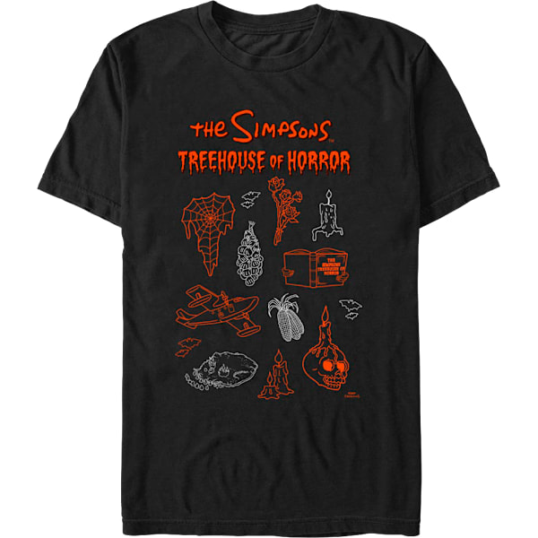Treehouse of Horror Simpsons T-shirt L