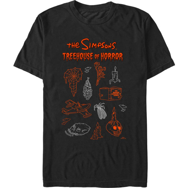 Treehouse of Horror Simpsons T-shirt M