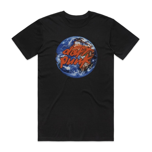 Daft Punk Around The World 1 Album Cover T-skjorte Svart XL