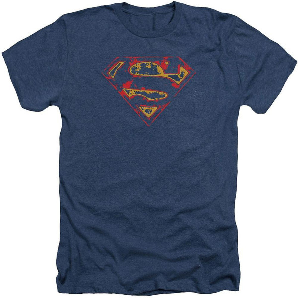 Superman Super Distressed T-shirt XXL