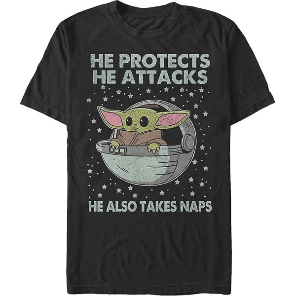 The Child Napper Mandalorian Star Wars T-skjorte XXL