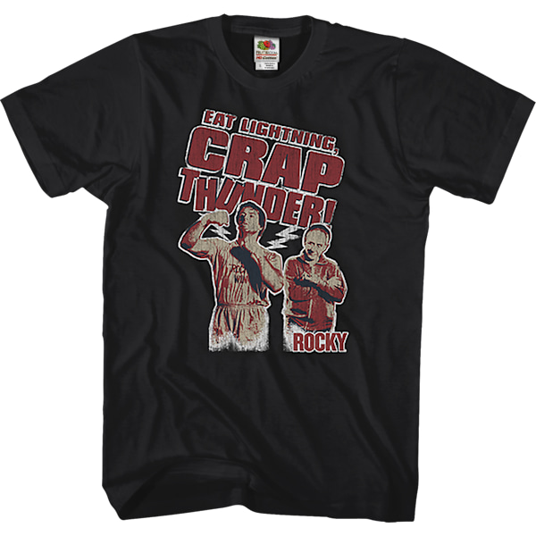 Eat Lightning Crap Thunder Rocky T-Shirt M