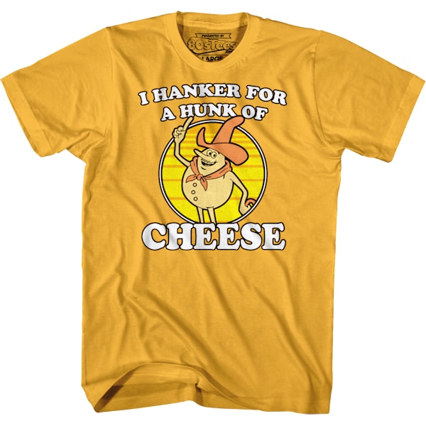 I Hanker For A Hunk Of Cheese Time For Timer -paita XXXL