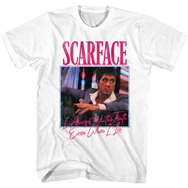 Tony Fortæller Altid Sandheden Scarface T-Shirt XXL