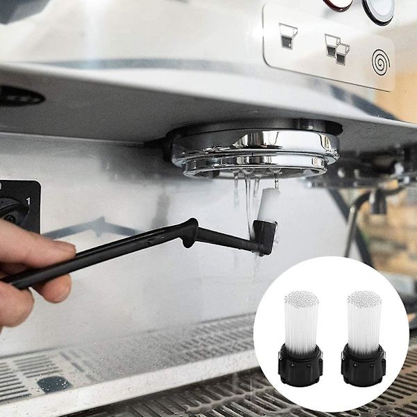 7-delars Rengöringsborste Set, Verktygsborste för Rengöring av Kaffebryggare, Kaffekvarn etc.