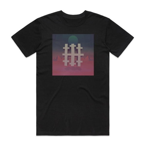 Three Trapped Tigers Silent Earthling Album Cover T-shirt Sort XL