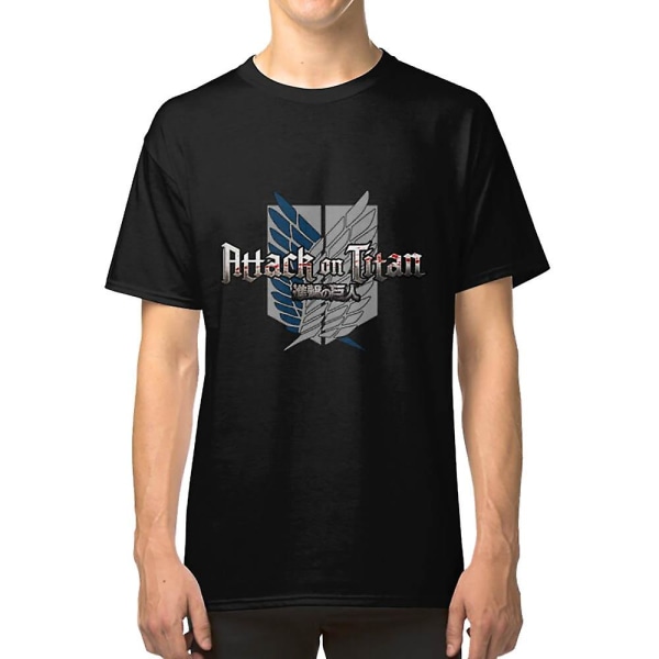 Attack On Titan LOGO T-skjorte L