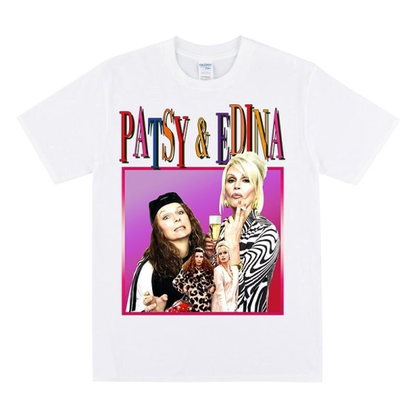 PATSY & EDINA Hyldest T-shirt Til Absolut Fantastiske Fans Black M