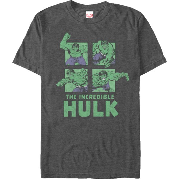 Marvel Incredible Hulk Collage T-shirt Ny S