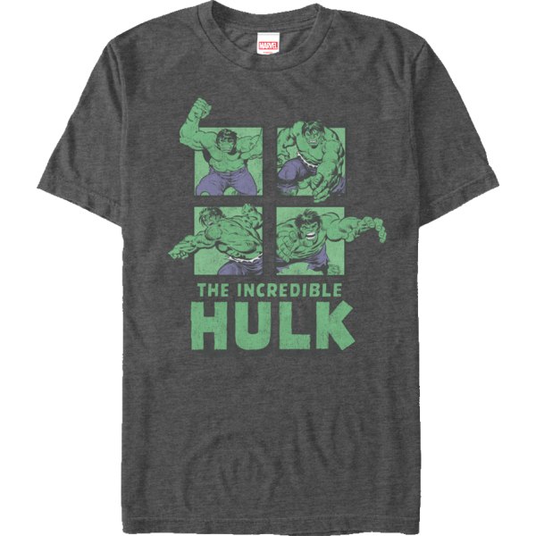 Marvel Utrolig Hulk Collage T-skjorte Ny XXXL