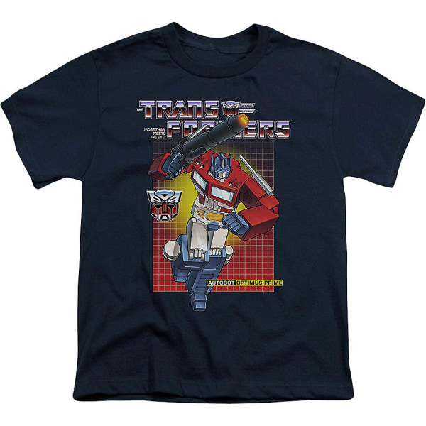 Youth Autobot Optimus Prime Transformers Shirt L