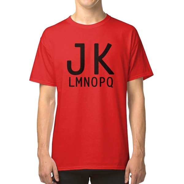 JKLMNOPQ T-paita black XL