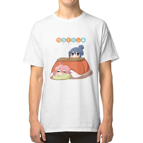 Yuru camp sød design 2 T-shirt XXL
