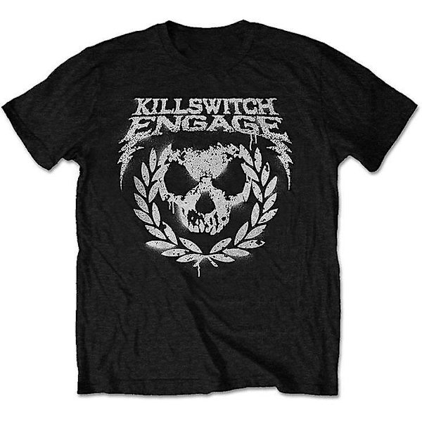 Killswitch Engage Skull Spraypaint T-skjorte M