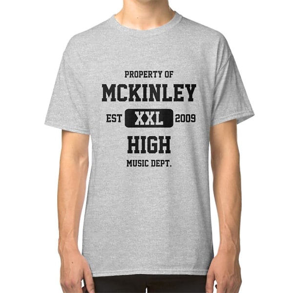 Fastighet av McKinley High Music Department - Glee T-shirt grey L
