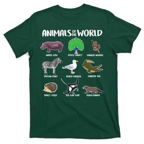 Världens djur T-shirt M