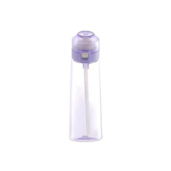 650 ml Mausteinen Vesi Air Flavored Sokeri Vesi Ruohon Kupilla Urheilu Vesi (Vaalean Violetti)