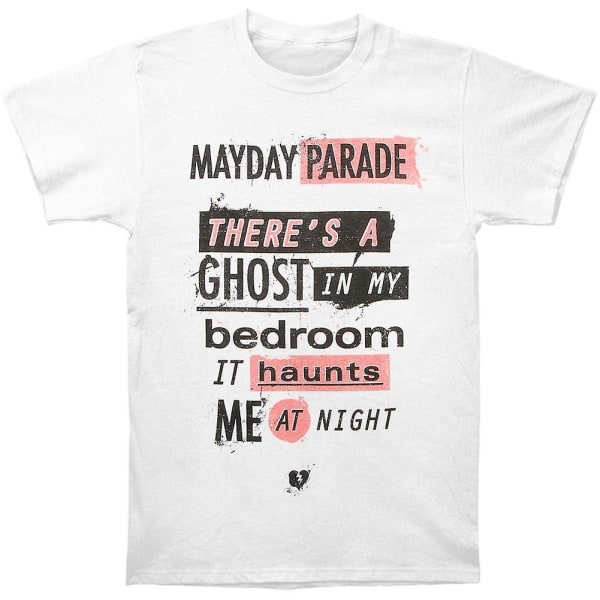 Mayday Parade Ghosts Lyric T-skjorte L