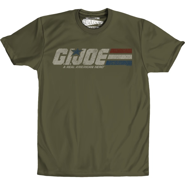 Distressed Army Green GI Joe T-shirt XXL