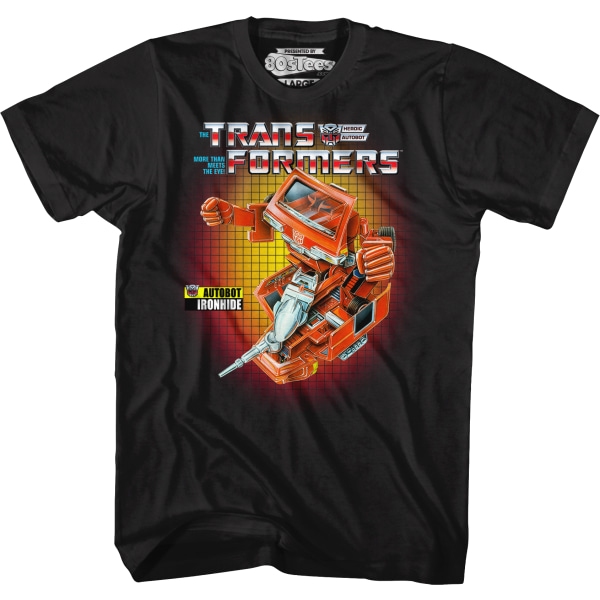 Box Art Ironhide Transformers T-shirt XXXL