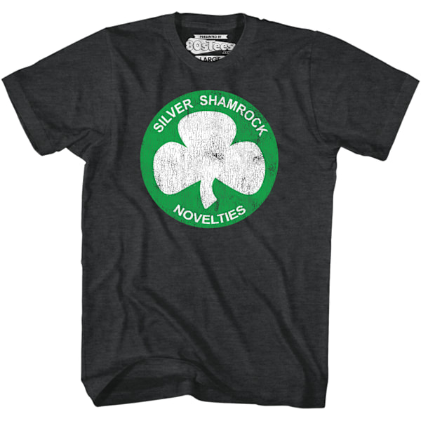 Silver Shamrock Logo Halloween III T-shirt XXXL