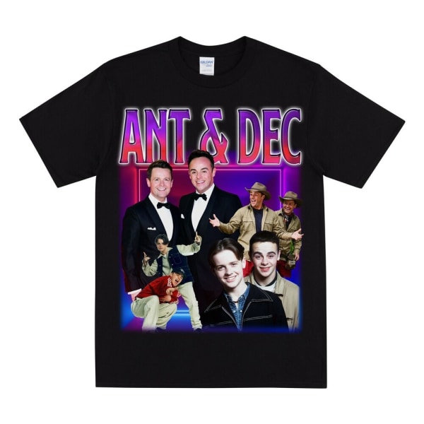 ANT & DEC Kunnianosoitus T-paita Black M