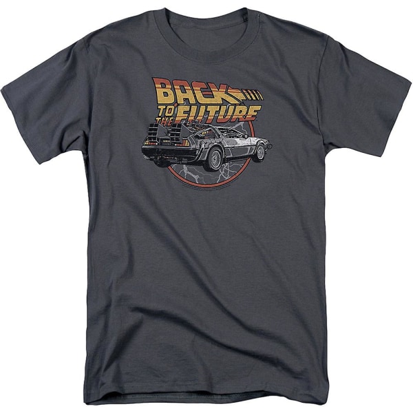 Blixtar Tillbaka Till Framtiden T-shirt XXXL