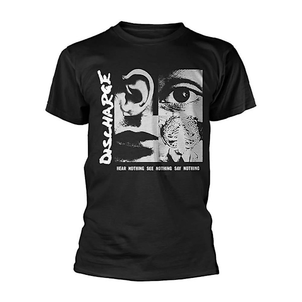 Discharge Hear Nothing T-paita L
