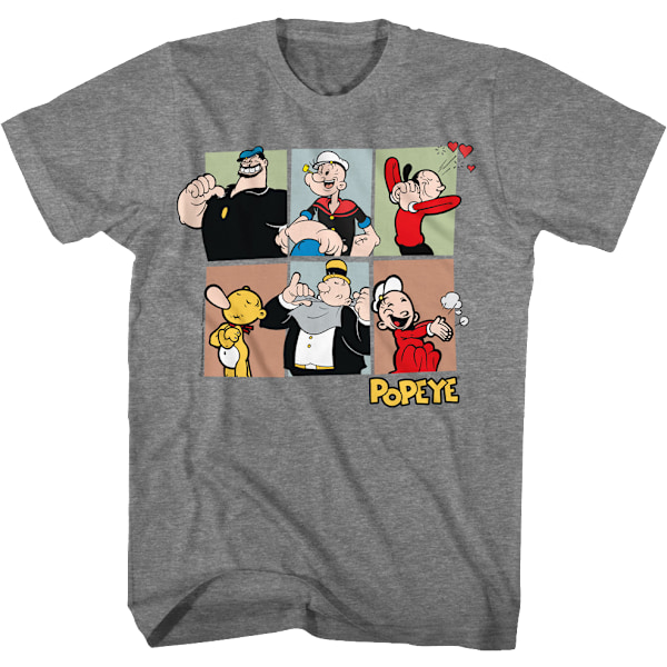 Klassinen Popeye-hahmo T-paita M