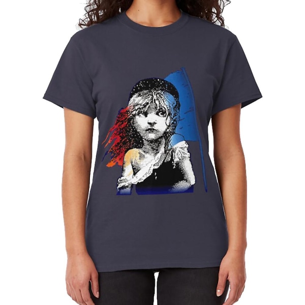 Les Mis T-shirt navy S