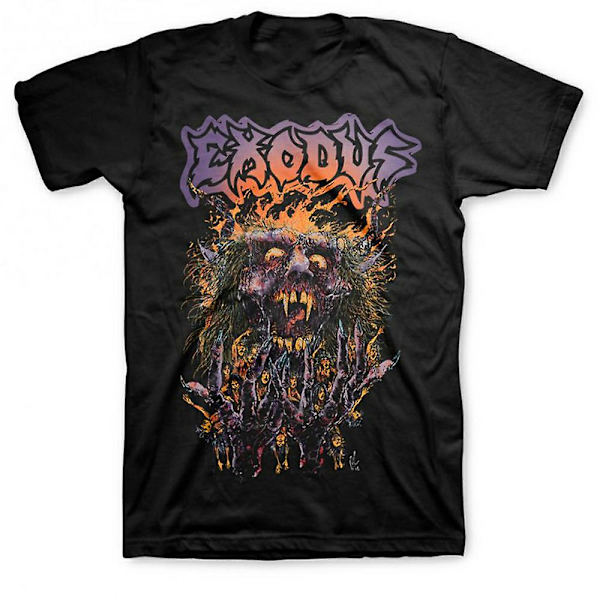 Exodus Splatter Head T-shirt S