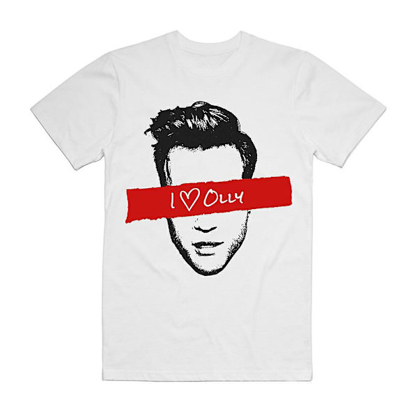 Olly Murs I Heart Olly T-shirt M