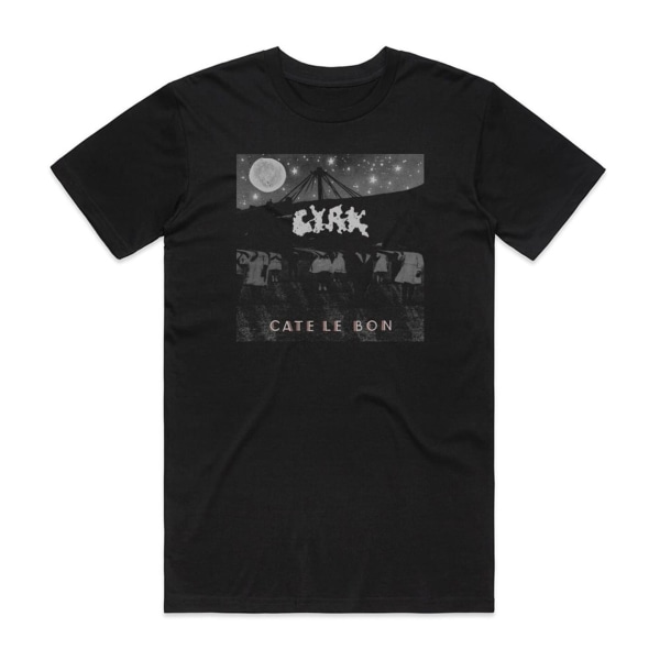 Cate Le Bon Cyrk Album Cover T-shirt Sort M