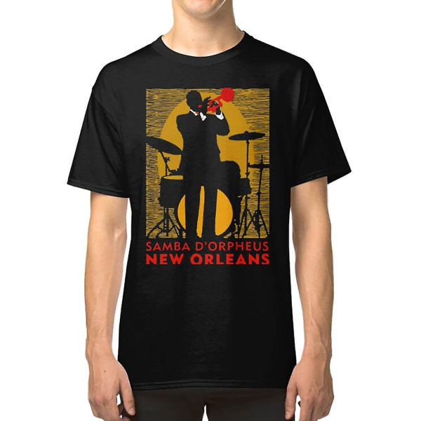 Orleans Jazz Poster Samba D'Orpheus T-shirt M