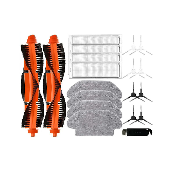 Reservdelar Huvudsidoborste He för Xiaomi Dammsugarrobot 2s / Mop P / Mop Pro / Xmstjqr2s / Stytj02ym