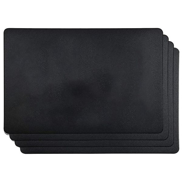 4Pcs Heat Resistant Placemats, Faux Leather Placemats, Waterproof, Non-slip, Washable for Kitchen