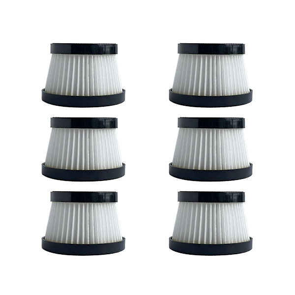 6 stk. Filter til Perysmith Filter Xtreme Series støvsuger X30 Vaskbare støvsugertilbehør