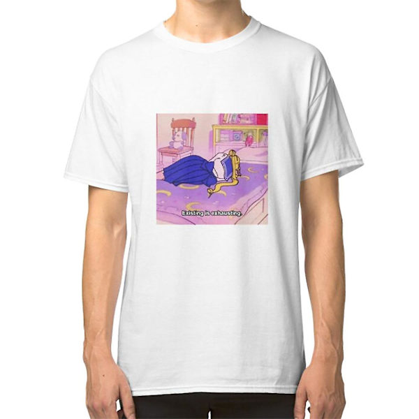 At eksistere er udmattende T-shirt S