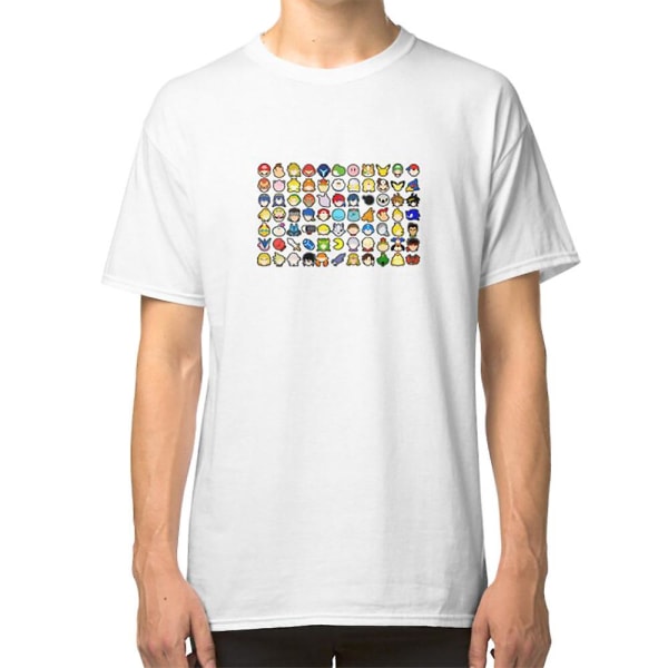 Super Smash Bros Ultimate Stock Icons T-shirt M