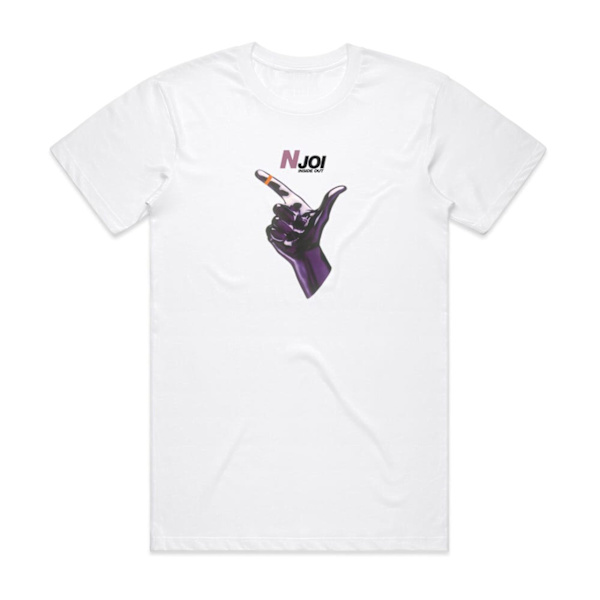 N-Joi Inside Out Album Kansi T-paita Valkoinen XXXL