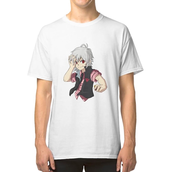 Shu Kurenai (utan bakgrund) från Beyblade Burst T-shirt L