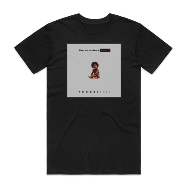 The Notorious BIG Ready To Die -albumin kansikuva T-paita Musta XXL