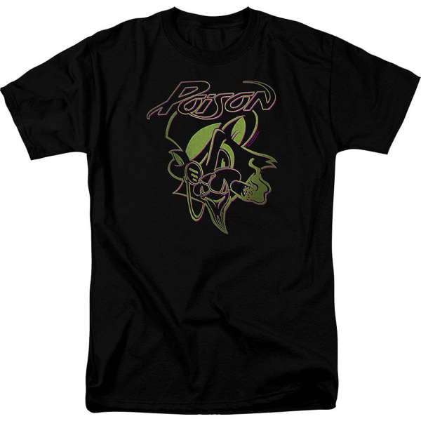 Neon Cat Poison T-shirt XXXL